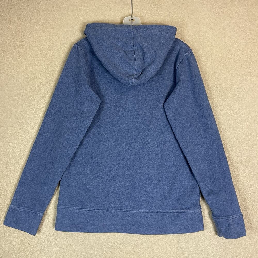 Patagonia Hoodie Womens S Blue‎ Flying Fish Graphic Long Sleeve Monk Sweatshirt - Picture 11 of 12